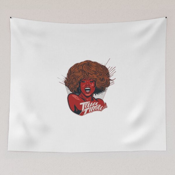Aperçu de l'œuvre Tina Turner créée et vendue par Threadsmiths.