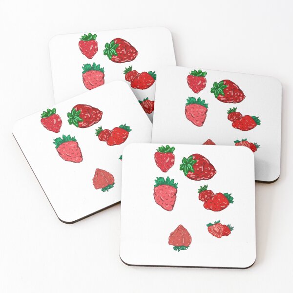 Item preview, Digital art strawberries designed and sold by sociallyawkw.