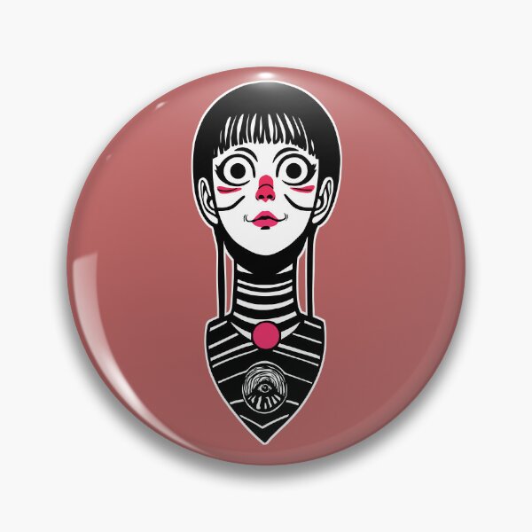 Item preview, Long neck gothic girl designed and sold by HeichousArt.