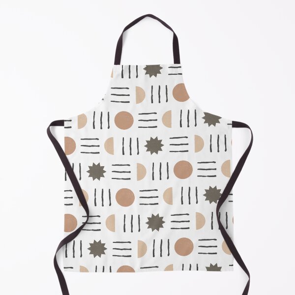 Item preview, hand drawn boho geometric aesthetic pattern design designed and sold by Andramedia.