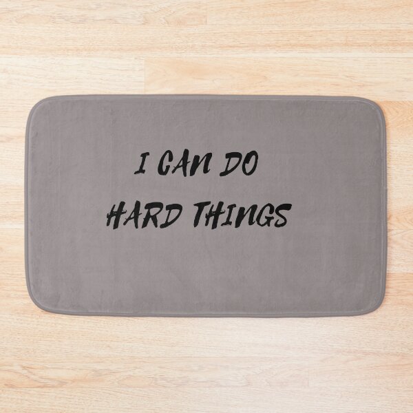 Item preview, I can do hard things-Inspirational quotes sticker designed and sold by medoutfits.