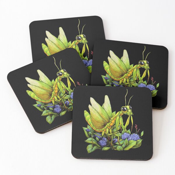 Item preview, Whimsical Mantis Madness - A Burst of Colorful Cuteness! designed and sold by BuyByButterfly.