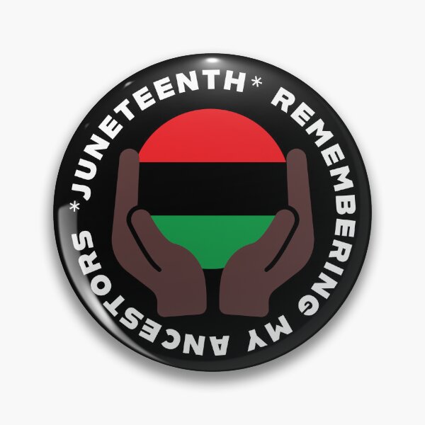 Item preview, Juneteenth Remembering My Ancestors Celebrate Freedom Bold Text Design Pan African Colors designed and sold by Andy Hilaire.