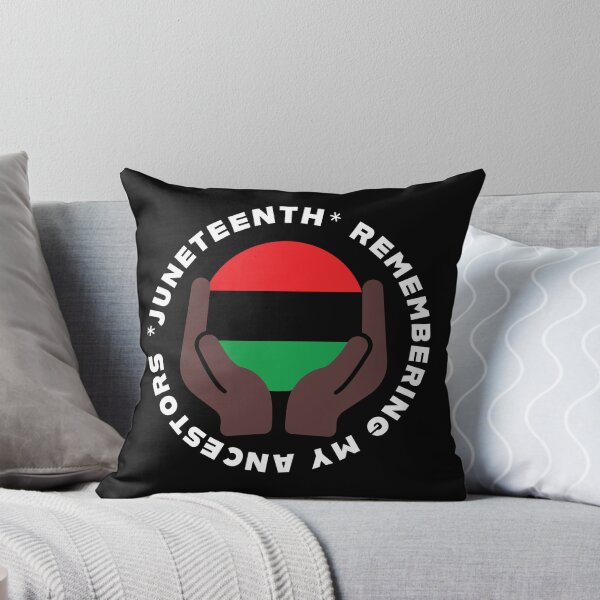 Item preview, Juneteenth Remembering My Ancestors Celebrate Freedom Bold Text Design Pan African Colors designed and sold by Andy Hilaire.