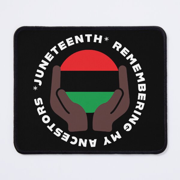Item preview, Juneteenth Remembering My Ancestors Celebrate Freedom Bold Text Design Pan African Colors designed and sold by Andy Hilaire.