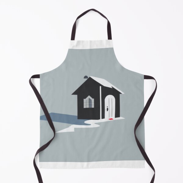 Item preview, A snowman running into a house designed and sold by ac-virtualshop.