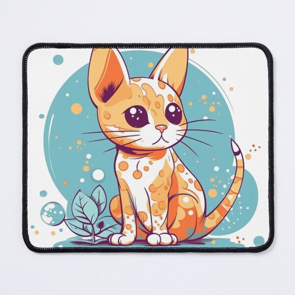 Item preview, Feline Fun - Playful Ocicat Design for Interactive Cat designed and sold by DooodleGod.