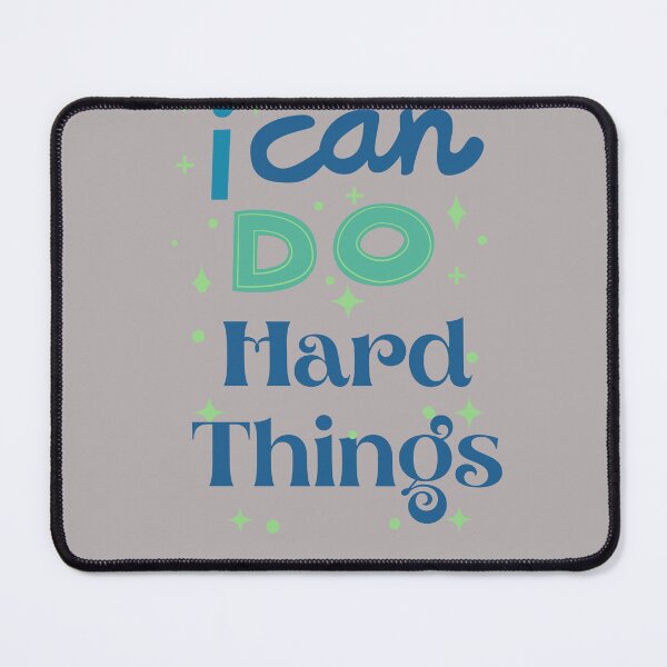 Item preview, I Can Do Hard Things-Motivational Quotes Sticker designed and sold by medoutfits.