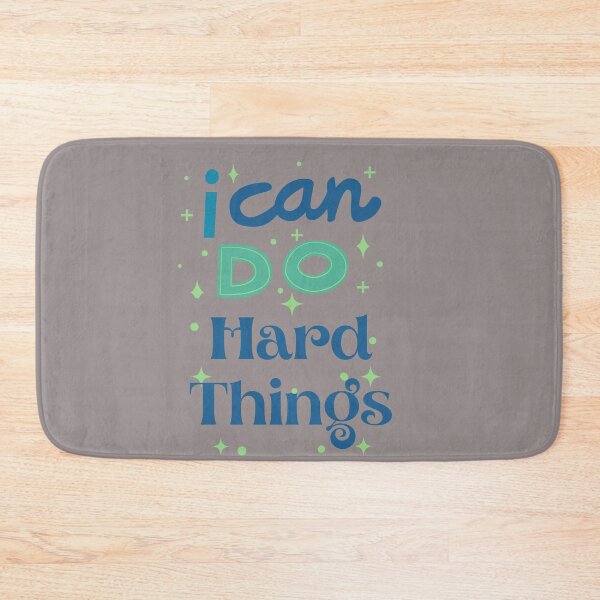 Item preview, I Can Do Hard Things-Motivational Quotes Sticker designed and sold by medoutfits.
