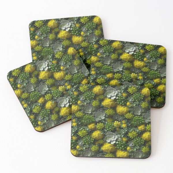 Item preview, Blooming Succulents Pattern: Vivid Desert Splendor - Maixibilionoxis Vertical Garden Collection designed and sold by Maixibilionoxis.