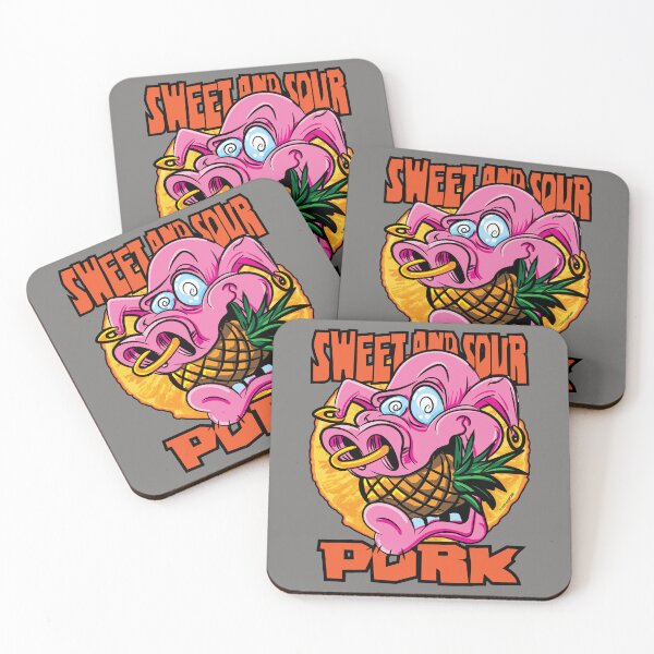 Item preview, Sweet and Sour Pork with pineapple designed and sold by eShirtLabs.