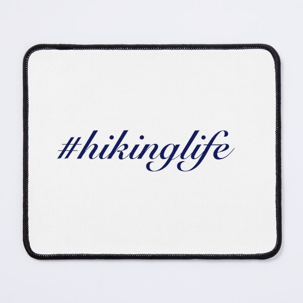 Item preview, Simple Dark Blue #hikinglife designed and sold by TeaLimeTwo.