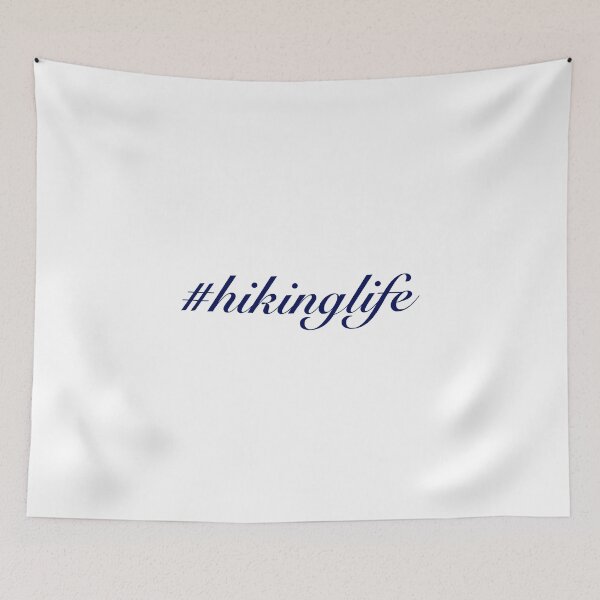 Item preview, Simple Dark Blue #hikinglife  designed and sold by TeaLimeTwo.