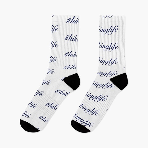 Item preview, Simple Dark Blue #hikinglife designed and sold by TeaLimeTwo.