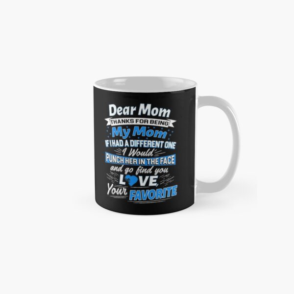 Mother's Day Gift Mug personalised Mam Ma Gran Thanks Mum I'm pretty awesome 