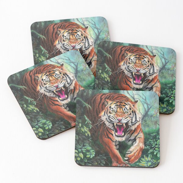 Item preview, Angry Tiger in the Jungle designed and sold by Daniel Eskridge.