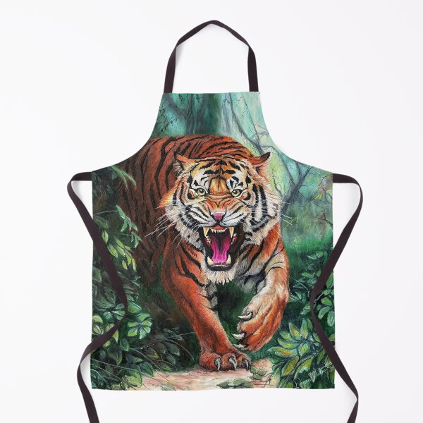 Item preview, Angry Tiger in the Jungle designed and sold by Daniel Eskridge.