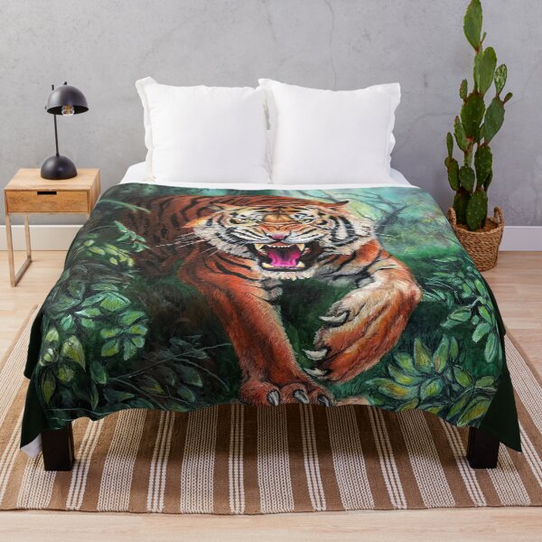 Item preview, Angry Tiger in the Jungle designed and sold by Daniel Eskridge.