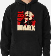 Karl Marx Sozialistisches T-Shirt Hoodie