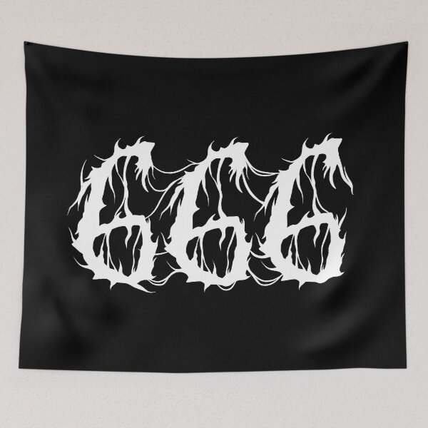 Item preview, 666 metal font designed and sold by HeichousArt.