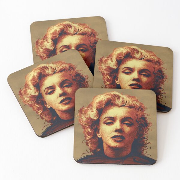 Item preview, Marilyn Monroe portrait designed and sold by Kamil Kowalski.