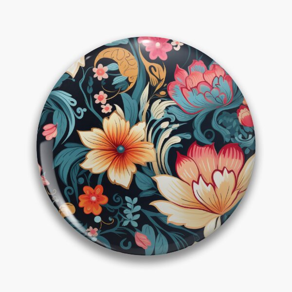 Item preview, Tropical Floral Print - Yellow flowers - Pink flowers designed and sold by ComerPrintCo.