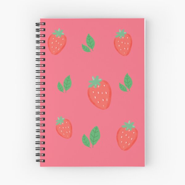 Item preview, STRAWBERRIES WITH GREEN LEAVES BACKGROUND designed and sold by TruchaDesigns.