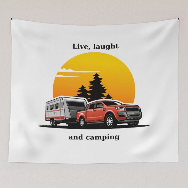 Item preview, Live,laught and camping designed and sold by BogdanASP33.
