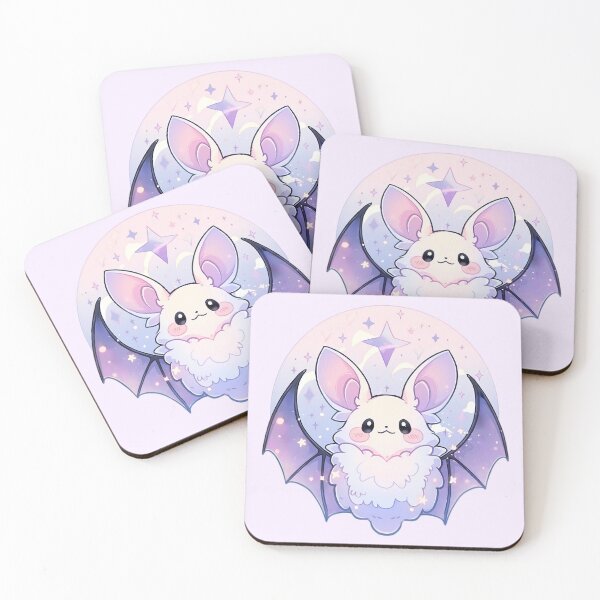 Item preview, Cute Kawaii Pastel Magical Bat designed and sold by PastelMagic.