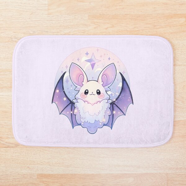 Artikelvorschau, Süße Kawaii Pastell magische Fledermaus entworfen und verkauft von PastelMagic.