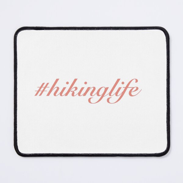 Item preview, Simple Dark Peach #hikinglife designed and sold by TeaLimeTwo.