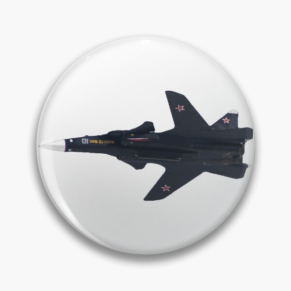 Item preview, Sukhoi Su 47 Berkut Fighter Jet flying left Russian Air Force  designed and sold by AfterburnerOne.