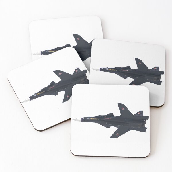 Item preview, Sukhoi Su 47 Berkut Fighter Jet flying left Russian Air Force  designed and sold by AfterburnerOne.