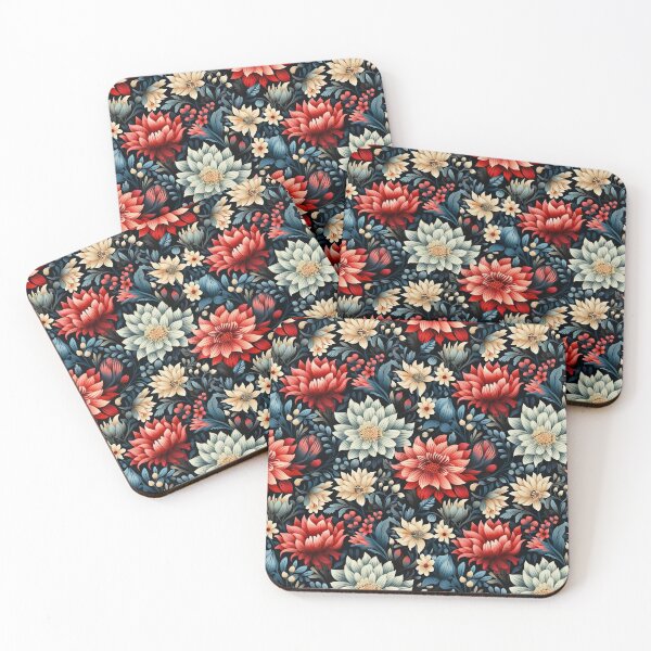 Item preview, Tropical Floral Print - Yellow flowers - Pink flowers designed and sold by ComerPrintCo.