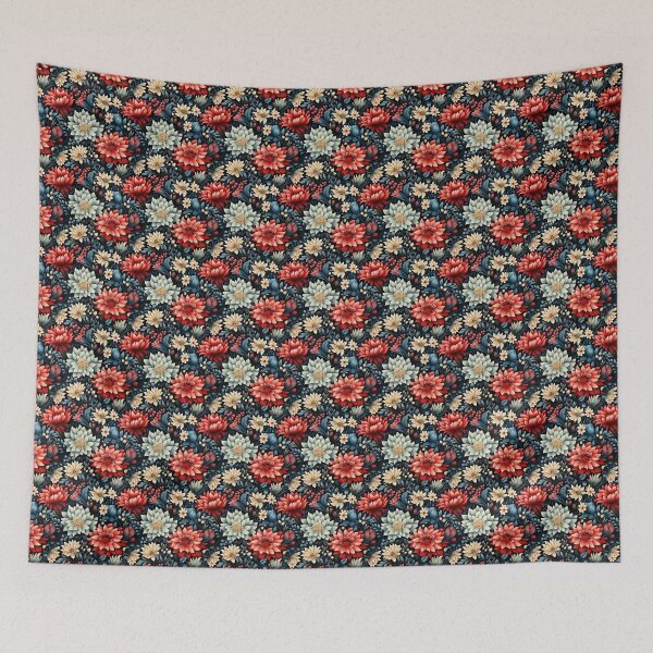 Item preview, Estampado Floral Tropical - Flores amarillas - Flores rosas designed and sold by ComerPrintCo.