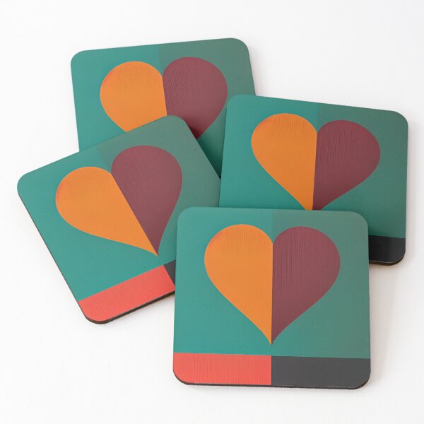 Item preview, retro heart 2 designed and sold by A. Cat.
