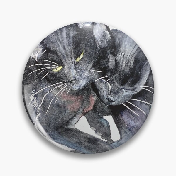 Item preview, Two black cats designed and sold by Odile frament.