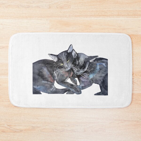 Item preview, Two black cats designed and sold by Odile frament.