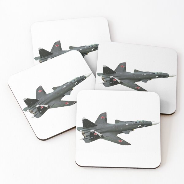 Item preview, Sukhoi Su 47 Berkut Fighter Jet flying right Russian Air Force  designed and sold by AfterburnerOne.