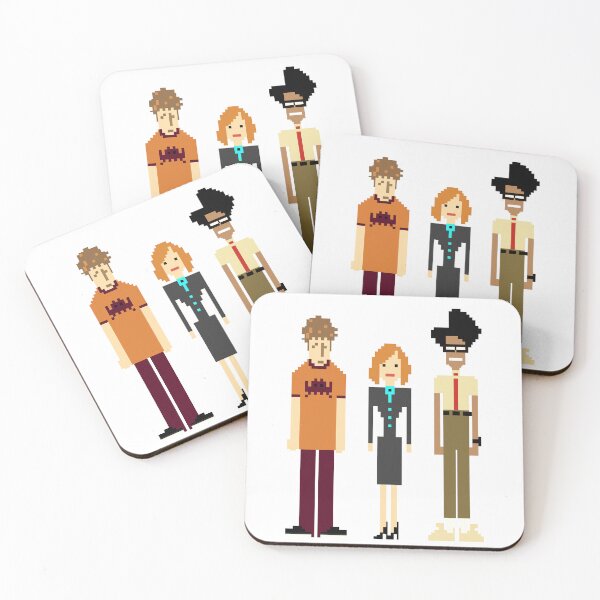 Item preview, THE IT CROWD - Roy, Jen and Moss designed and sold by Chris Jukes.