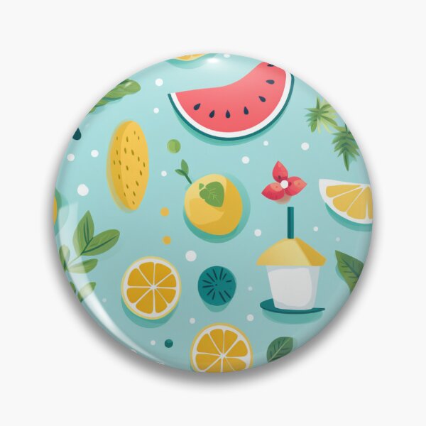 Item preview, Fruit pattern - Summer fruits pattern designed and sold by ComerPrintCo.
