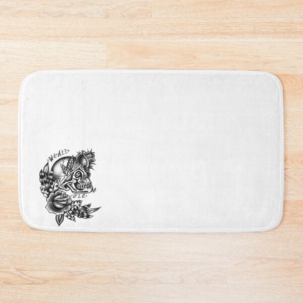 Item preview, Skull with flowers  designed and sold by SidneySSS.