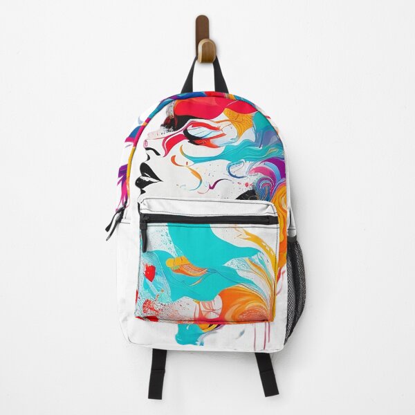 Item preview, Abstract face, splash of color designed and sold by TTR3.