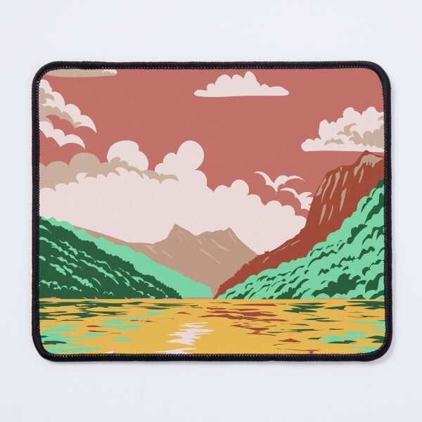 Item preview, Ba Be National Park in Bac Kan Province Vietnam WPA Art Deco Poster designed and sold by patrimonio.