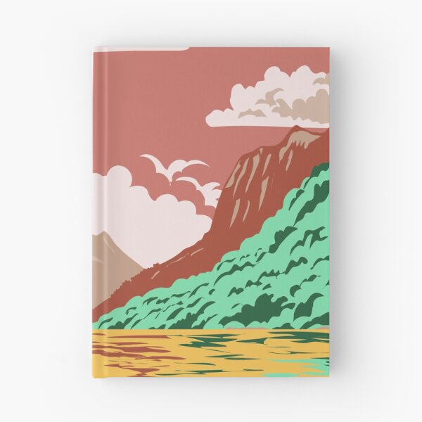 Item preview, Ba Be National Park in Bac Kan Province Vietnam WPA Art Deco Poster designed and sold by patrimonio.