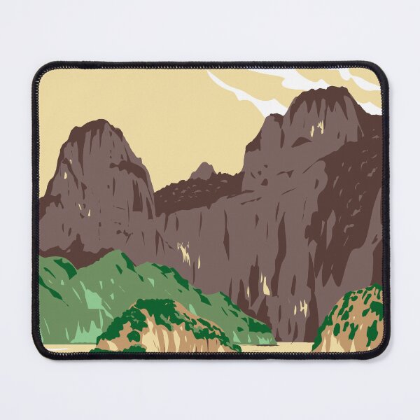 Item preview, Bai Tu Long Bay in Quang Ninh or Quangninh Province Vietnam WPA Art Deco Poster  designed and sold by patrimonio.