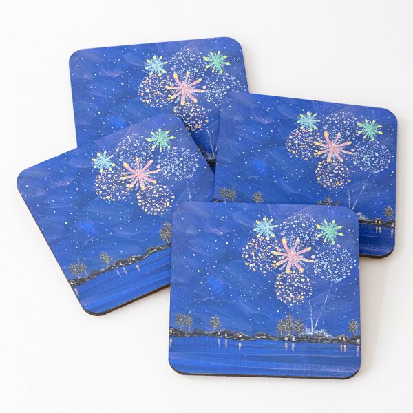 Item preview, Celebrate 3 - Fireworks Holiday Design designed and sold by Deb Bossert Artworks.