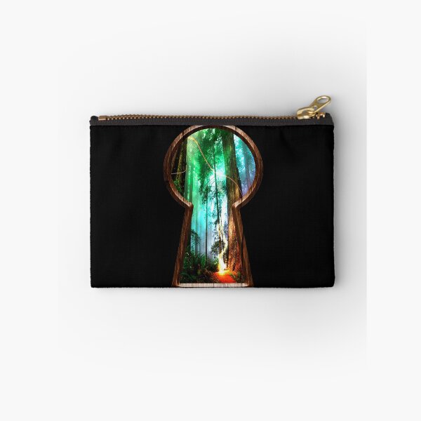 Item preview, Magic forest behind the keyhole designed and sold by CatByDesign.