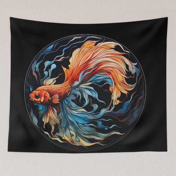 Item preview, Rainbow Betta fish designed and sold by BloodRubyz.