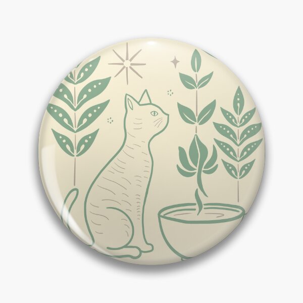Item preview, Cat, Plants and Coffee designed and sold by GedWorks.
